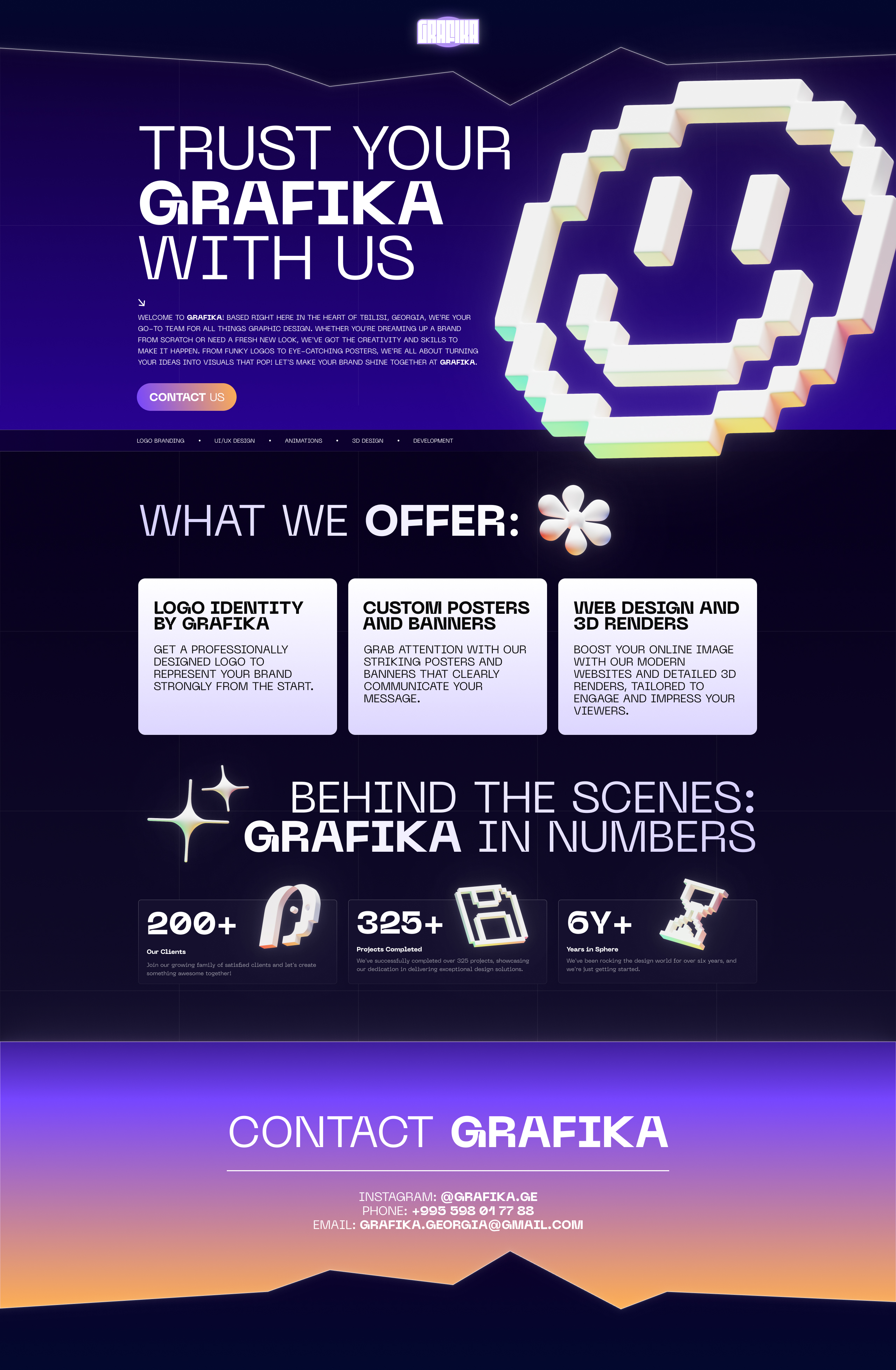 Grafika brand identity